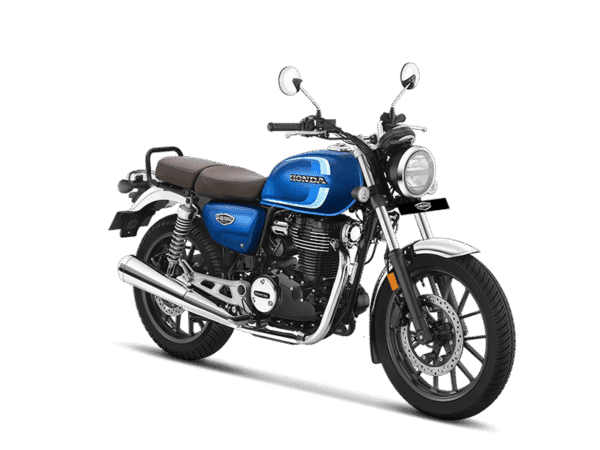 Honda H'ness CB350 DLX Pro Chrome side view