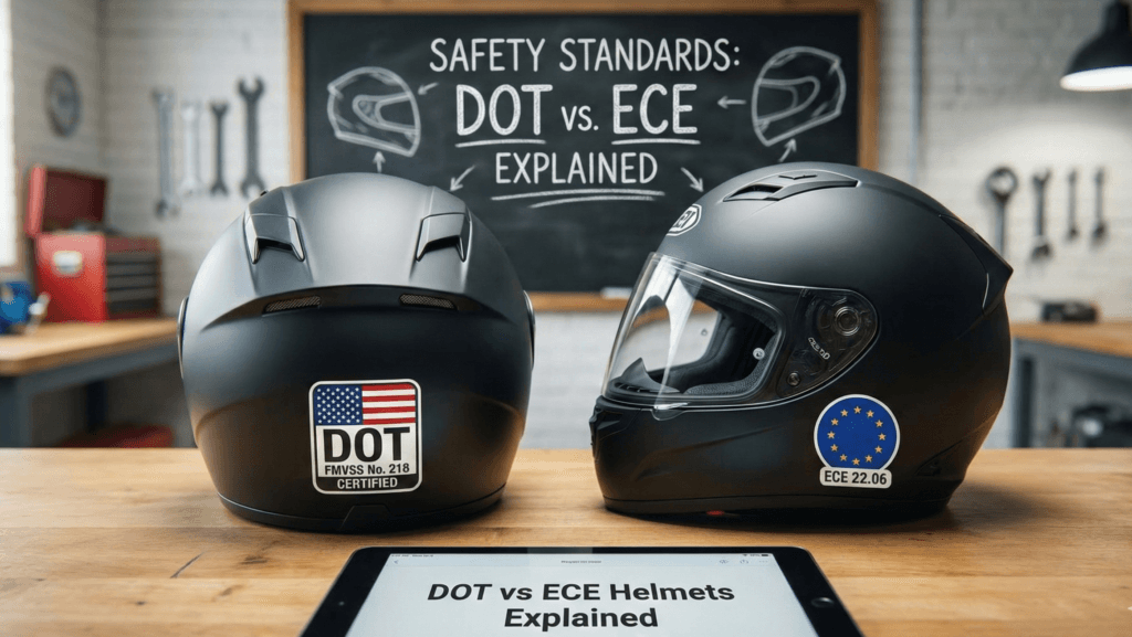 DOT vs ECE Helmets Explained